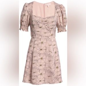 WAYF Floral Mini Dress